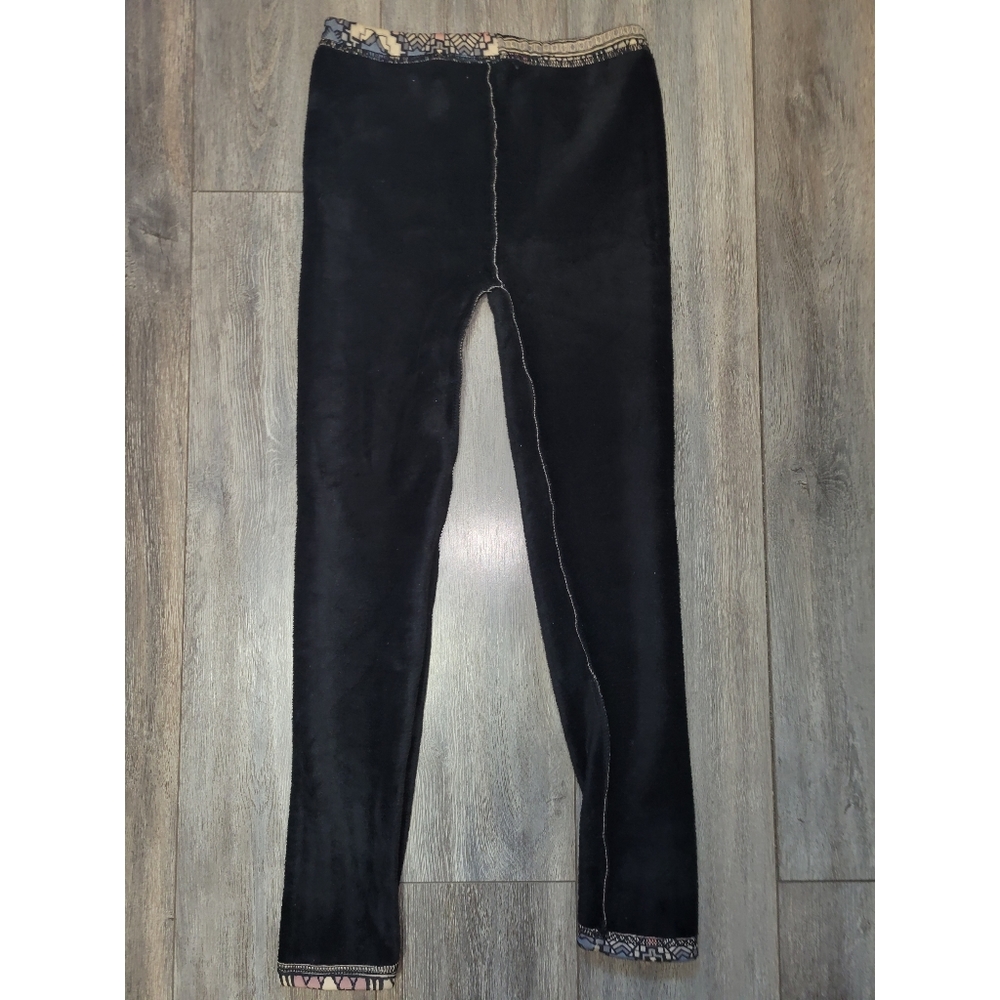 Fleece Lined Patterned Leggings - image 3